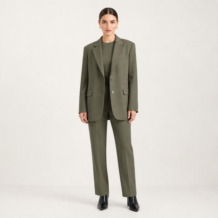Oversize Blazer Takım